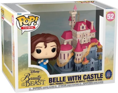 Picture of Funko POP! Town: Disney Beauty and the Beast - Castle with Belle | Official Merch - Collectable Vinyl Figurine for Shelf Display - Birthday Gift Idea for Fans and Collectors