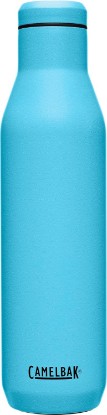 Picture of CamelBak Bottle Stainless Steel Drinkware 25oz, Nordic Blue | Double-Wall Vacuum Insulated Stainless Steel, Easy Pour Wide Opening, Powder Coat Finish, Stays Dry, Easy-To-Clean