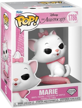 Picture of Funko POP! Disney: The Aristocats - Marie (Glitter) | Official Merch - Collectable Vinyl Figurine for Shelf Display - Birthday Gift Idea for Fans and Collectors