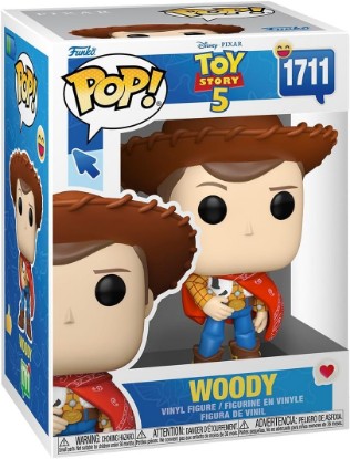 Picture of Funko Pop! Disney: Toy Story 5 - Woody - Collectable Vinyl Figure - Gift Idea - Official Merchandise - Toys for Kids & Adults - Disney Fans - Model Figure for Collectors and Display