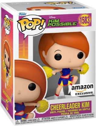 Picture of Funko POP! Disney: Kim Possible - Cheerleader - Amazon Exclusive | Official Merch - Collectable Vinyl Figurine for Shelf Display - Birthday Gift Idea for Fans and Collectors
