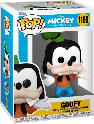 Picture of Funko POP! Disney: Mickey and Friends - Goofy | Official Cartoon/Animation Merch - Collectable Vinyl Figurine for Shelf Display - Birthday Gift Idea for Fans and Collectors