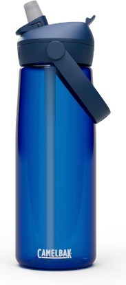 Picture of CamelBak Thrive Flip Straw Water Bottle 25oz, Oxford | Easy Drinking Without Tipping, Lightweight and Everyday Ready, Comfortable Carry Handle, Simple Cleanup After Use