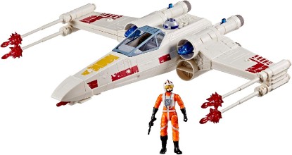 Picture of STAR WARS Epic World of Action Luke Skywalker's Force Strike X-Wing, 4-Inch Scale Action Figure & Vehicle, Toys for Boys & Girls Ages 4+ | 4-Inch Scale Action Figure & Vehicle, Toys for Boys & Girls Ages 4+