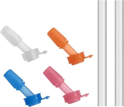 Picture of CamelBak Eddy+ Kids Bite Valves & Straws 4Pk | Eddy+ Kids Compatibility, Soft Silicone Bite Valves, Spill Resistant Design, Replacement Parts Set