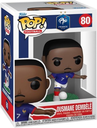 Picture of Funko Pop! Football: France - Ousmane Dembele - World Cup 2026 - France - Collectable Vinyl Figure - Gift Idea - Official Merchandise - Toys for Kids & Adults - Sports Fans