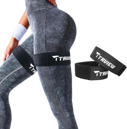 Picture of Occlusion Bands for Women Glutes & Hip Building, Blood Flow Restriction Bands BFR Bundle Booty Bands, Best Fabric Resistance Bands for Exercising Your Butt, Squat, Thigh, Fitness