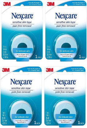 Picture of Nexcare Sensitive Skin Low Trauma Tape, 4 count