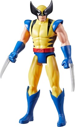 Picture of Marvel Titan Hero Series X-Men Wolverine 12-Inch-Scale Action Figure, X-Men Toys, Super Hero Toys for Kids, Ages 4 and Up