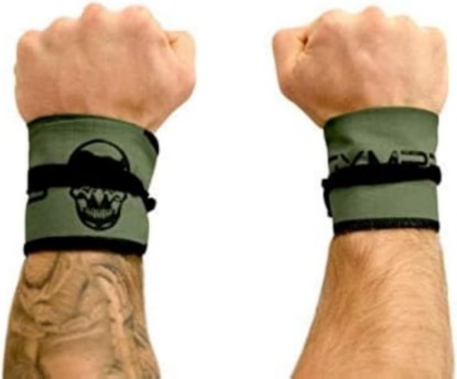 Picture of Gymreapers Strength Wrist Wraps for Cross Training, Olympic Lifting, Strength, WOD Workouts, Calisthenics - Strong Wrist Support for Men and Women - Fits All Wrist Sizes | Men and Women