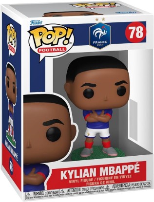 Picture of Funko Pop! Football: France - Kylian Mbappé - World Cup 2026 - France - Collectable Vinyl Figure - Gift Idea - Official Merchandise - Toys for Kids & Adults - Sports Fans