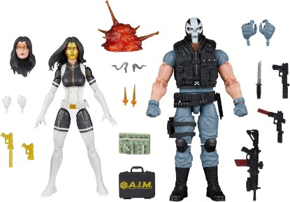 Picture of Marvel Legends Series Madame Masque & Crossbones, Marvel Super-Villains Comics Collectible 2-Pack, 6-Inch Action Figures (Amazon Exclusive)