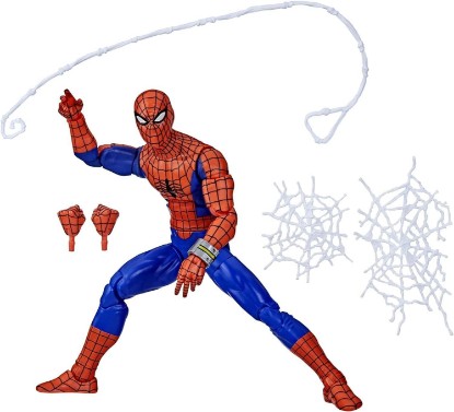 Picture of STAR WARS Marvel Legends Series Spider-Man 60th Anniversary Japanese Spider-Man 6-inch Action Figures, 6 Accessories