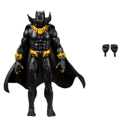 Picture of Marvel Legends Series Black Panther, Comics Collectible 6-Inch Action Figure | Marvel Legends Avengers 6 Inch Action Figure BAF The Void - Black Panther