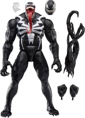 Picture of Marvel Legends Series Gamerverse Venom, Spider-Man 2 Video Game-Inspired Collectible 6 Inch Scale Action Figure | Gamerverse Venom 6in, 20 Plus Points Articulation, Alternate Head, Alternate Hands, Slime and Symbiote Fx
