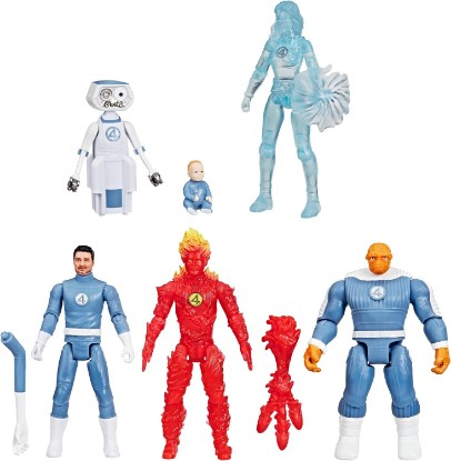 Picture of Marvel Studios The Fantastic Four Epic World of Action Marvel’s First Family Set with 6 Figures
