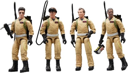 Picture of Ghostbusters Plasma Pack O-Ring Action Figure Set, 40th Anniversary 3.75-Inch-Scale (9cm) 4-Pack, Toys for Kids Ages 4 and Up | Ghostbusters 40th Anniversary 3.75 Inch Action Figure Plasma Series - 4-Pack