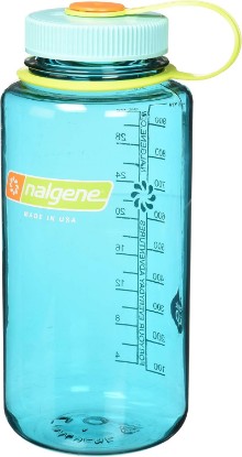 Picture of Nalgene Wide Mouth Bottle, 32 oz, Cerulean