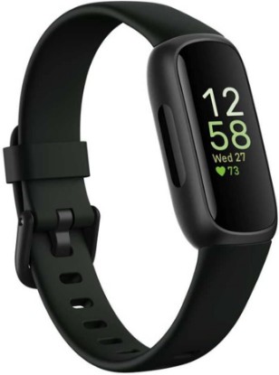 Picture of Fitbit Inspire 3 Fitness Tracker – Advanced Health Insights with Stress Management, Workout Intensity & Sleep Tracking, 24/7 Heart Rate, Includes Small and Large Classic Bands (Midnight Zen/Black)