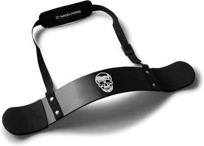 Picture of Gymreapers Bicep Arm Blaster - Bicep Curl Isolator w/Contoured, Padded Edges - Adjustable Bicep Bomber for Weightlifting & Bodybuilding