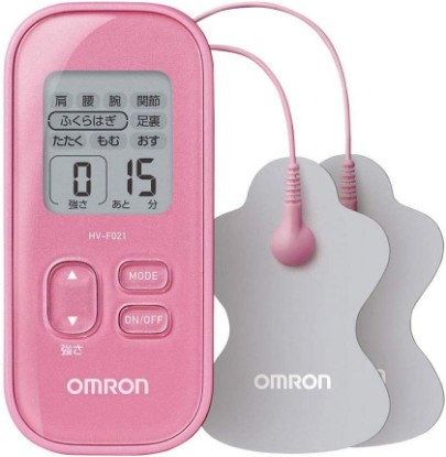 Picture of Omron Low-Frequency Therapy Equipment Pink HV-F021-PK from Japan