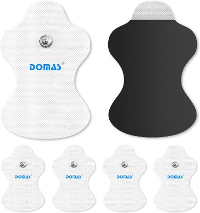 Picture of DOMAS 6 Pcs Large TENS Electrode Pads for Omron TENS Units Only, 4.75" x 3.0", Not for PM311/PM800
