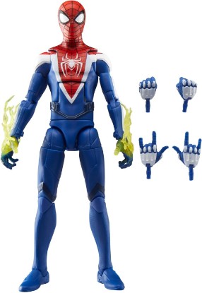 Picture of Marvel Legends Series Gamerverse Miles Morales Upgraded Suit Style, Spider-Man 2 Video Game-Inspired Collectible 6 Inch Action Figure