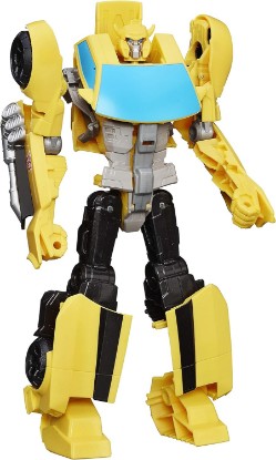 Picture of Transformers Toys Heroic Bumblebee Action Figure - Timeless Large-Scale Figure, Changes into Yellow Toy Car, 11" (Amazon Exclusive)