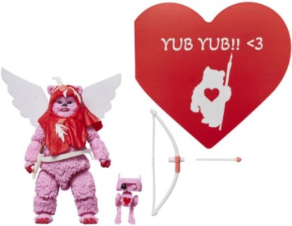 Picture of STAR WARS The Black Series Ewok (Valentine’s Day Edition), Premium Collectible 6 Inch Action Figure