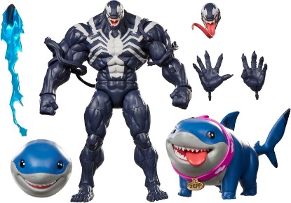 Picture of Marvel Legends Series Marvel Rivals Venom & Jeff the Land Shark, Video Game -Inspired Collectible 6-Inch Action Figures