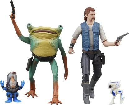 Picture of STAR WARS The Black Series Cal Kestis, BD-1, Turgle & Skoova Stev, Jedi: Survivor Gaming Greats Collectible 6 Inch Action Figure Multipack (Amazon Exclusive)