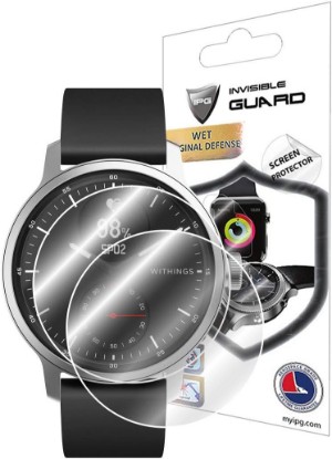 Picture of IPG for Withings ScanWatch 1-2 42mm Hydrogel Screen Protector (2 Units) Invisible HD Clear Film Anti Scratch Guard-Smooth/Self-Healing/Bubble for ScanWatch42mm