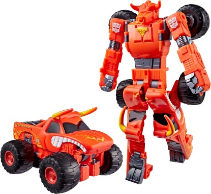 Picture of Transformers Monster Jam El Toro Loco (Furioso) | Action Figure Changes from Robot to Monster Truck, Toys for 6+