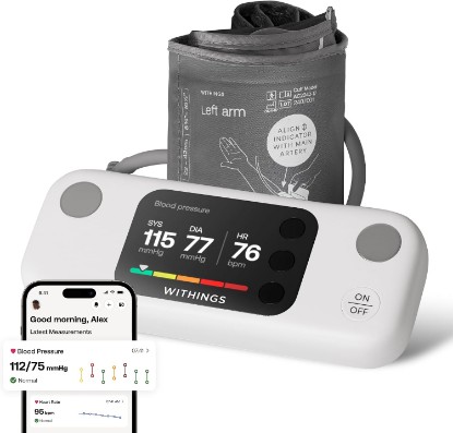 Picture of Withings BPM Vision - Blood Pressure Monitor, FDA-Cleared, WiFi & Bluetooth