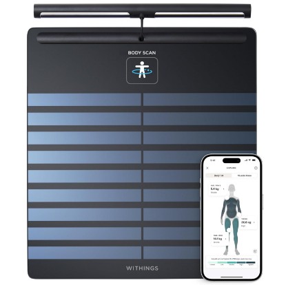 Picture of Withings Body Scan - Smart Scale, Segmental Body Composition, ECG, Black