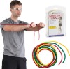صورة THERABAND Resistance Tubes, Band, Exercise, Set