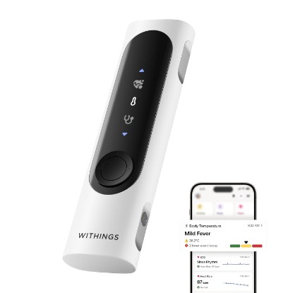 Picture of Withings BeamO - Contactless Smart Thermometer, ECG Monitor, Stethoscope