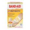 Picture of Band-Aid Adhesive Bandages Plus Antibiotic, Assorted Sizes, 20 Count