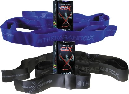 Picture of THERABAND CLX Resistance Band with Loops, Fitness Band for Home Exercise and Workouts
