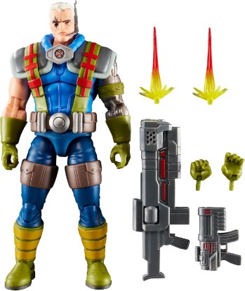 Picture of Marvel Legends Series Marvel's Cable, X-Men '97 Collectible 6-Inch Action Figure Toy | 6-Inch Collectible, Includes 6 Accessories, 2 Blasters, 2 Weapon Fx, 20 Plus Points Articulation