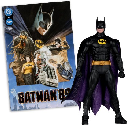 Picture of McFarlane Toys DC Direct Batman (Batman 89) 7in Action Figure with Comic