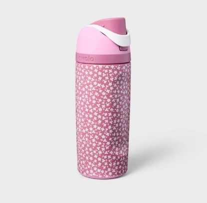 Picture of Owala x Cat & Jack FreeSip Kids Water Bottle 16 fl oz | FreeSip Insulated Water Bottle - Itty Bitty Bouquet