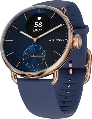 Picture of Withings ScanWatch 2 - Hybrid Smart Watch, Heart Rate Monitoring, Fitness Tracker, Cycle Tracker, Sleep Monitoring, GPS Tracker, 30-Day Battery Life, Android & Apple Compatible, HSA/FSA