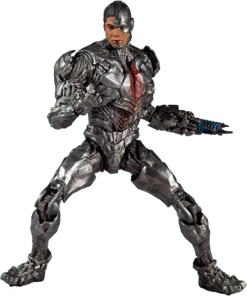 Picture of McFarlane Toys DC Justice League Movie Cyborg 7" Action Figure | DC Multiverse Justice League 2021 7 Inch Action Figure - Cyborg