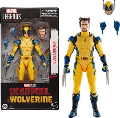 Picture of Marvel Legends Series Wolverine, Deadpool & Wolverine Collectible 6 Inch Action Figure for Adults Ages 14 and Up