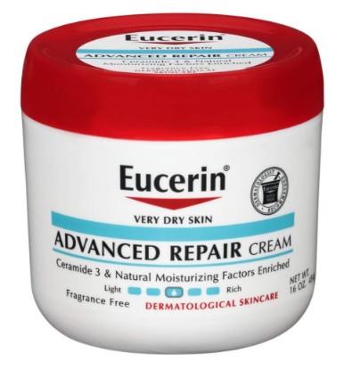 Picture of Eucerin Creme Advanced Repair 16 Ounce Jar (473ml) (3 Pack)