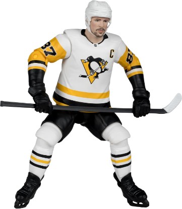 Picture of McFarlane Toys NHL Sidney Crosby (Pittsburgh Penguins) 6in Action Figure McFarlane's SportsPicks | NHL Hockey SportsPicks 6 Inch Action Figure Blister Card - Sidney Crosby (Pittsburgh Penguins)