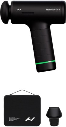 Picture of Hyperice Hypervolt Go 3 Percussion Massage Gun Lightweight with Carry Case | Muscle Recovery | Compact Power | TSA Friendly Design | Long Battery Life | Five Speed Settings | Pressure Sensor Feedback