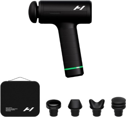 Picture of Hyperice Hypervolt 3 Pro Percussion Massage Gun Heated Head Carry Case | Deep Tissue Muscle Recovery | Reduce Stiffness| Five Speed Control | Pressure Sensor Feedback | Bluetooth Compatible