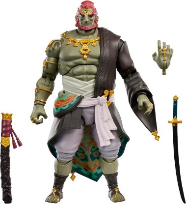 Picture of Hasbro The Legend of Zelda Heroes of Hyrule Ganondorf | The Legend of Zelda: Tears of the Kingdom Deluxe Collectible 6-Inch Action Figure